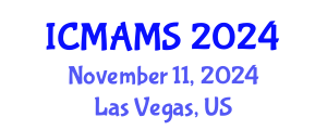 International Conference on Management and Marketing Sciences (ICMAMS) November 11, 2024 - Las Vegas, United States