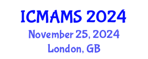International Conference on Management and Marketing Sciences (ICMAMS) November 25, 2024 - London, United Kingdom