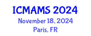 International Conference on Management and Marketing Sciences (ICMAMS) November 18, 2024 - Paris, France