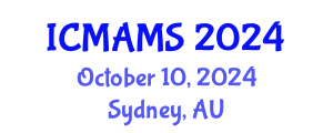 International Conference on Management and Marketing Sciences (ICMAMS) October 10, 2024 - Sydney, Australia