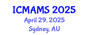 International Conference on Management and Marketing Sciences (ICMAMS) April 29, 2025 - Sydney, Australia