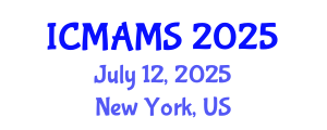International Conference on Management and Marketing Sciences (ICMAMS) July 12, 2025 - New York, United States