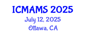 International Conference on Management and Marketing Sciences (ICMAMS) July 12, 2025 - Ottawa, Canada