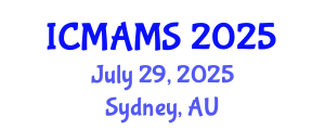 International Conference on Management and Marketing Sciences (ICMAMS) July 29, 2025 - Sydney, Australia