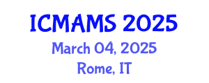 International Conference on Management and Marketing Sciences (ICMAMS) March 04, 2025 - Rome, Italy