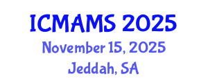 International Conference on Management and Marketing Sciences (ICMAMS) November 15, 2025 - Jeddah, Saudi Arabia