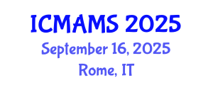 International Conference on Management and Marketing Sciences (ICMAMS) September 16, 2025 - Rome, Italy