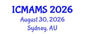International Conference on Management and Marketing Sciences (ICMAMS) August 30, 2026 - Sydney, Australia International Conference on Management and Marketing Sciences (ICMAMS) August 30, 2026 - Sydney, Australia