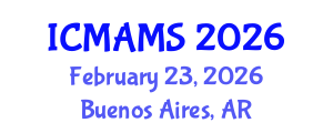 International Conference on Management and Marketing Sciences (ICMAMS) February 23, 2026 - Buenos Aires, Argentina International Conference on Management and Marketing Sciences (ICMAMS) February 23, 2026 - Buenos Aires, Argentina