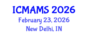International Conference on Management and Marketing Sciences (ICMAMS) February 23, 2026 - New Delhi, India International Conference on Management and Marketing Sciences (ICMAMS) February 23, 2026 - New Delhi, India