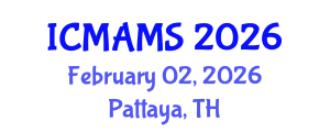 International Conference on Management and Marketing Sciences (ICMAMS) February 02, 2026 - Pattaya, Thailand International Conference on Management and Marketing Sciences (ICMAMS) February 02, 2026 - Pattaya, Thailand