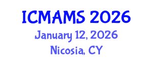 International Conference on Management and Marketing Sciences (ICMAMS) January 12, 2026 - Nicosia, Cyprus International Conference on Management and Marketing Sciences (ICMAMS) January 12, 2026 - Nicosia, Cyprus