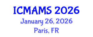 International Conference on Management and Marketing Sciences (ICMAMS) January 26, 2026 - Paris, France International Conference on Management and Marketing Sciences (ICMAMS) January 26, 2026 - Paris, France