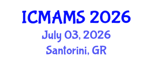 International Conference on Management and Marketing Sciences (ICMAMS) July 03, 2026 - Santorini, Greece International Conference on Management and Marketing Sciences (ICMAMS) July 03, 2026 - Santorini, Greece