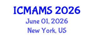 International Conference on Management and Marketing Sciences (ICMAMS) June 01, 2026 - New York, United States International Conference on Management and Marketing Sciences (ICMAMS) June 01, 2026 - New York, United States