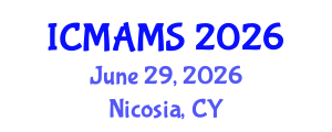 International Conference on Management and Marketing Sciences (ICMAMS) June 29, 2026 - Nicosia, Cyprus International Conference on Management and Marketing Sciences (ICMAMS) June 29, 2026 - Nicosia, Cyprus