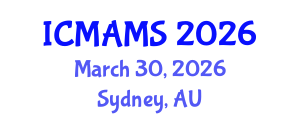 International Conference on Management and Marketing Sciences (ICMAMS) March 30, 2026 - Sydney, Australia International Conference on Management and Marketing Sciences (ICMAMS) March 30, 2026 - Sydney, Australia