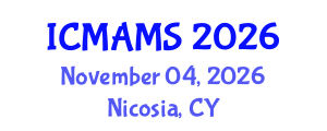 International Conference on Management and Marketing Sciences (ICMAMS) November 04, 2026 - Nicosia, Cyprus