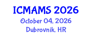 International Conference on Management and Marketing Sciences (ICMAMS) October 04, 2026 - Dubrovnik, Croatia International Conference on Management and Marketing Sciences (ICMAMS) October 04, 2026 - Dubrovnik, Croatia