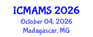 International Conference on Management and Marketing Sciences (ICMAMS) October 04, 2026 - Madagascar, Madagascar International Conference on Management and Marketing Sciences (ICMAMS) October 04, 2026 - Madagascar, Madagascar