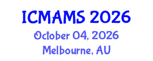 International Conference on Management and Marketing Sciences (ICMAMS) October 04, 2026 - Melbourne, Australia International Conference on Management and Marketing Sciences (ICMAMS) October 04, 2026 - Melbourne, Australia