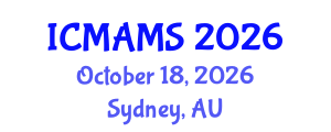 International Conference on Management and Marketing Sciences (ICMAMS) October 18, 2026 - Sydney, Australia International Conference on Management and Marketing Sciences (ICMAMS) October 18, 2026 - Sydney, Australia