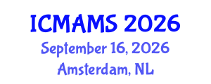 International Conference on Management and Marketing Sciences (ICMAMS) September 16, 2026 - Amsterdam, Netherlands International Conference on Management and Marketing Sciences (ICMAMS) September 16, 2026 - Amsterdam, Netherlands
