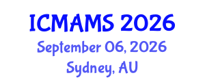 International Conference on Management and Marketing Sciences (ICMAMS) September 06, 2026 - Sydney, Australia International Conference on Management and Marketing Sciences (ICMAMS) September 06, 2026 - Sydney, Australia