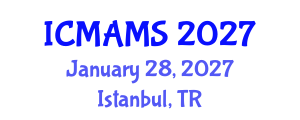 International Conference on Management and Marketing Sciences (ICMAMS) January 28, 2027 - Istanbul, Turkey International Conference on Management and Marketing Sciences (ICMAMS) January 28, 2027 - Istanbul, Turkey