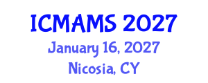 International Conference on Management and Marketing Sciences (ICMAMS) January 16, 2027 - Nicosia, Cyprus International Conference on Management and Marketing Sciences (ICMAMS) January 16, 2027 - Nicosia, Cyprus