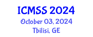 International Conference on Management and Social Sciences (ICMSS) October 03, 2024 - Tbilisi, Georgia