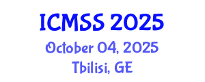 International Conference on Management and Social Sciences (ICMSS) October 04, 2025 - Tbilisi, Georgia