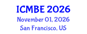 International Conference on Management, Business and Economics (ICMBE) November 01, 2026 - San Francisco, United States