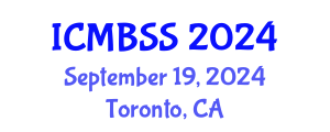 International Conference on Management, Business and Social Sciences (ICMBSS) September 19, 2024 - Toronto, Canada