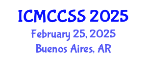 International Conference on Management, Climate Change and Social Science (ICMCCSS) February 25, 2025 - Buenos Aires, Argentina