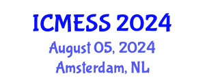 International Conference on Management, Economics and Social Science (ICMESS) August 05, 2024 - Amsterdam, Netherlands
