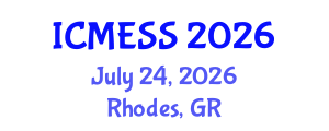 International Conference on Management, Economics and Social Science (ICMESS) July 24, 2026 - Rhodes, Greece International Conference on Management, Economics and Social Science (ICMESS) July 24, 2026 - Rhodes, Greece