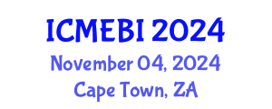 International Conference on Management, Economics, Business and Innovation (ICMEBI) November 04, 2024 - Cape Town, South Africa