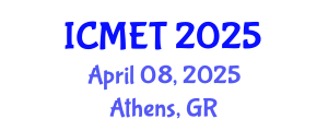 International Conference on Management Engineering and Technology (ICMET) April 08, 2025 - Athens, Greece