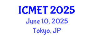 International Conference on Management Engineering and Technology (ICMET) June 10, 2025 - Tokyo, Japan