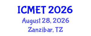 International Conference on Management Engineering and Technology (ICMET) August 28, 2026 - Zanzibar, Tanzania