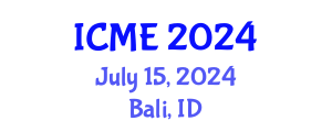 International Conference on Management Engineering (ICME) July 15, 2024 - Bali, Indonesia