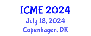 International Conference on Management Engineering (ICME) July 18, 2024 - Copenhagen, Denmark
