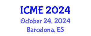International Conference on Management Engineering (ICME) October 24, 2024 - Barcelona, Spain