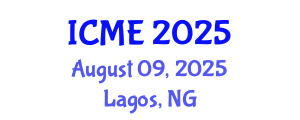 International Conference on Management Engineering (ICME) August 09, 2025 - Lagos, Nigeria