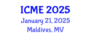 International Conference on Management Engineering (ICME) January 21, 2025 - Maldives, Maldives