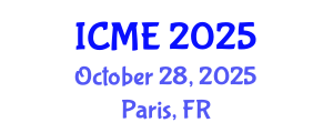 International Conference on Management Engineering (ICME) October 28, 2025 - Paris, France