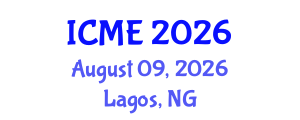 International Conference on Management Engineering (ICME) August 09, 2026 - Lagos, Nigeria