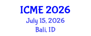 International Conference on Management Engineering (ICME) July 15, 2026 - Bali, Indonesia