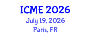 International Conference on Management Engineering (ICME) July 19, 2026 - Paris, France